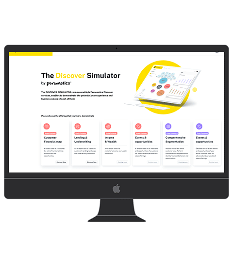 We Specified, Designed & Developed the Discover Interface – goal and solution